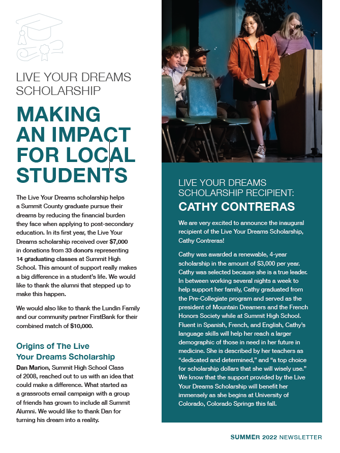 Summer 2022 Newsletter